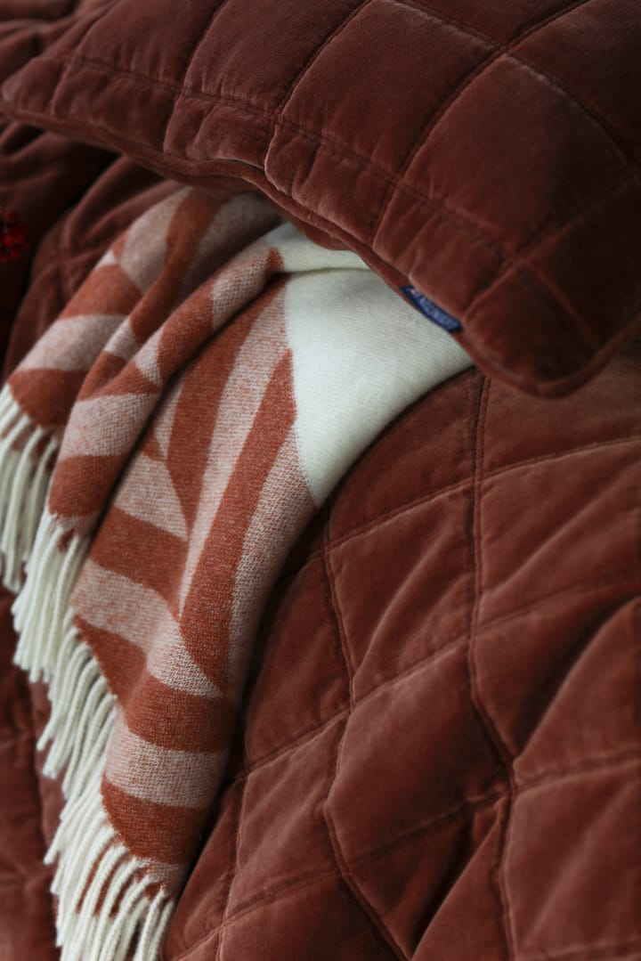 Colcha Cotton Velvet quilted 160x240 cm, Rustic Brown Lexington