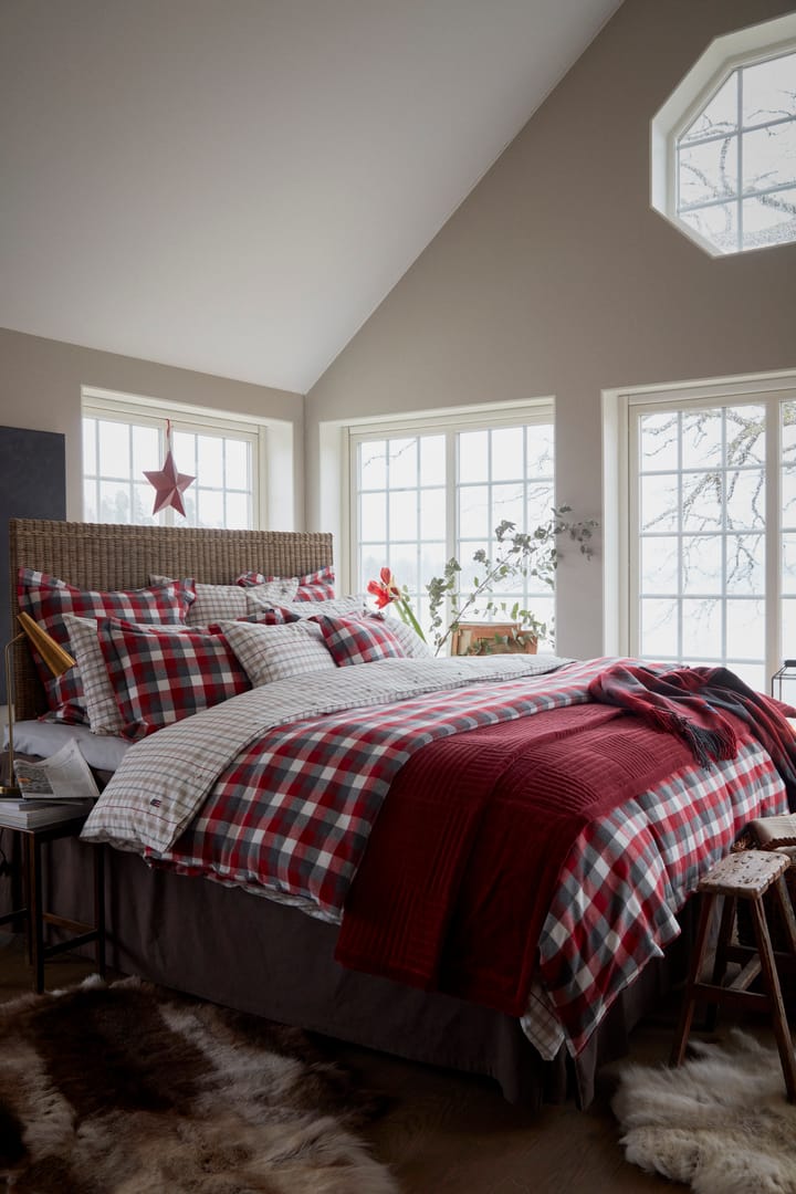 Colcha Cotton Velvet Star 240x260 cm, Rojo Lexington