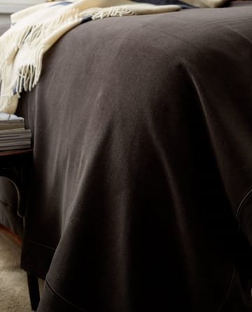 Colcha de cama Hotel Velvet 160x240 cm - gris oscuro - Lexington