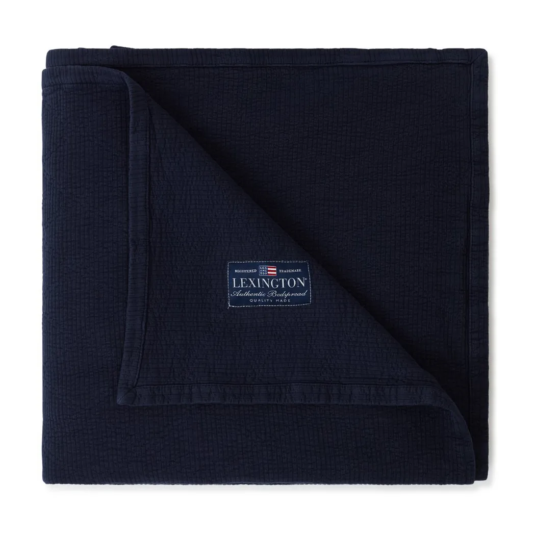 Colcha de cama Icons Quilted 160x240 cm, Dark blue Lexington