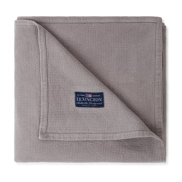 Colcha de cama Icons Quilted 240x260 cm - Gray - Lexington