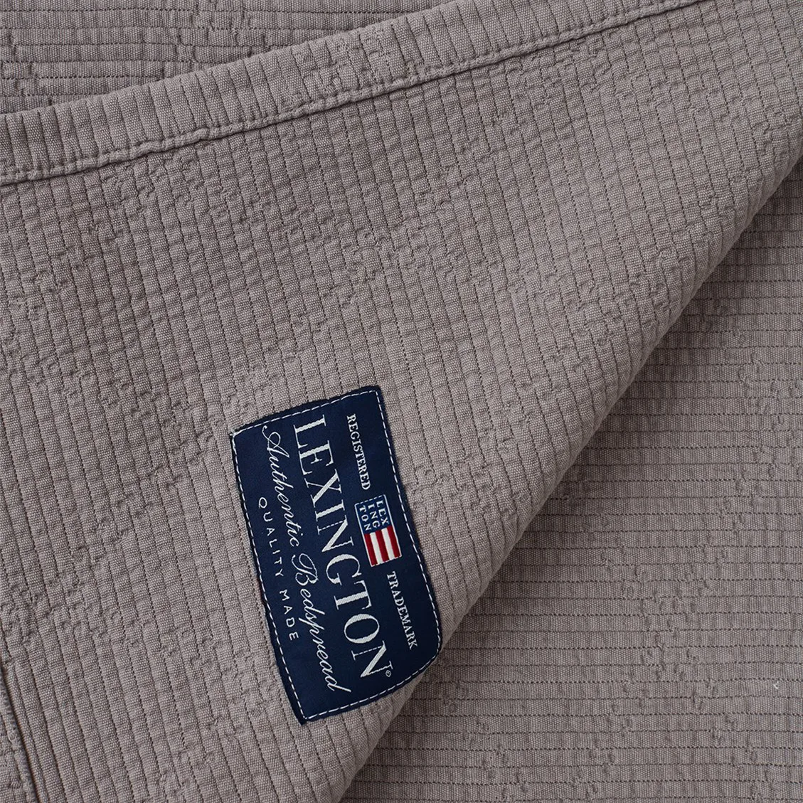Colcha de cama Icons Quilted 240x260 cm, Gray Lexington