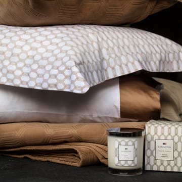 Colcha de cama Jacquard 240x260 cm - Dark beige - Lexington