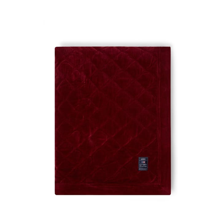  Colcha de cama Quilted Organic Cotton Velvet240x260 cm - Red - Lexington