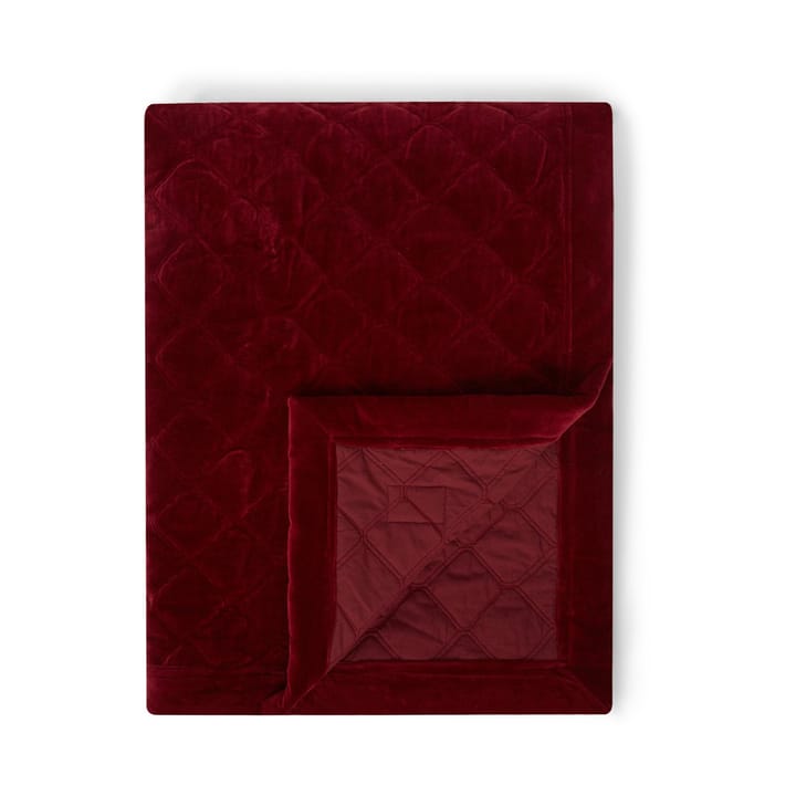  Colcha de cama Quilted Organic Cotton Velvet240x260 cm, Red Lexington