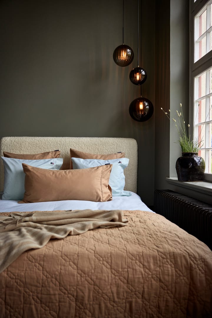 Colcha de cama Quilted Recycled Cotton 260x240 cm, Beige Lexington