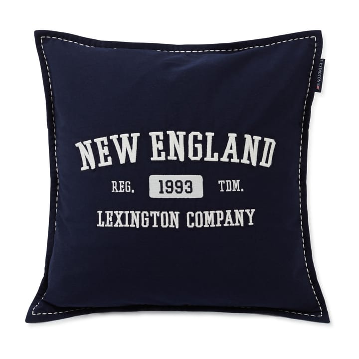 Cotton Twill Logo Message Funda de cojín 50x50 - Blue - Lexington