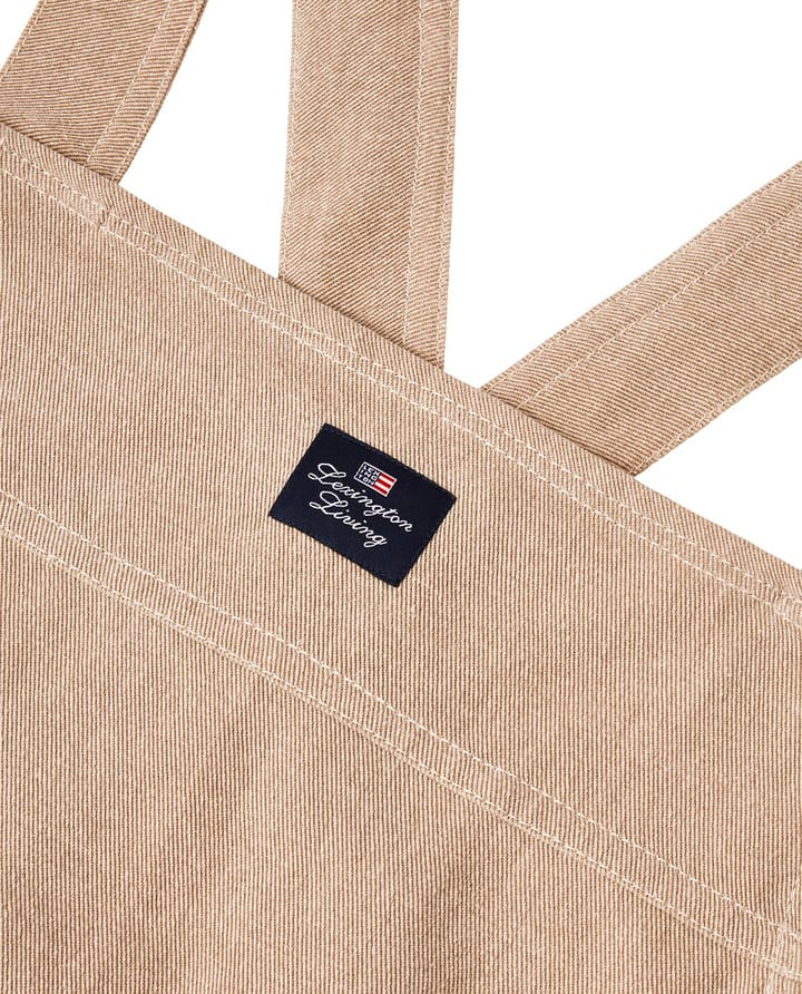 Delantal Organic Cotton Twill, Beige Lexington
