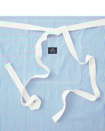 Delantal Striped Oxford BBQ 85x80 cm - Azul-blanco - Lexington