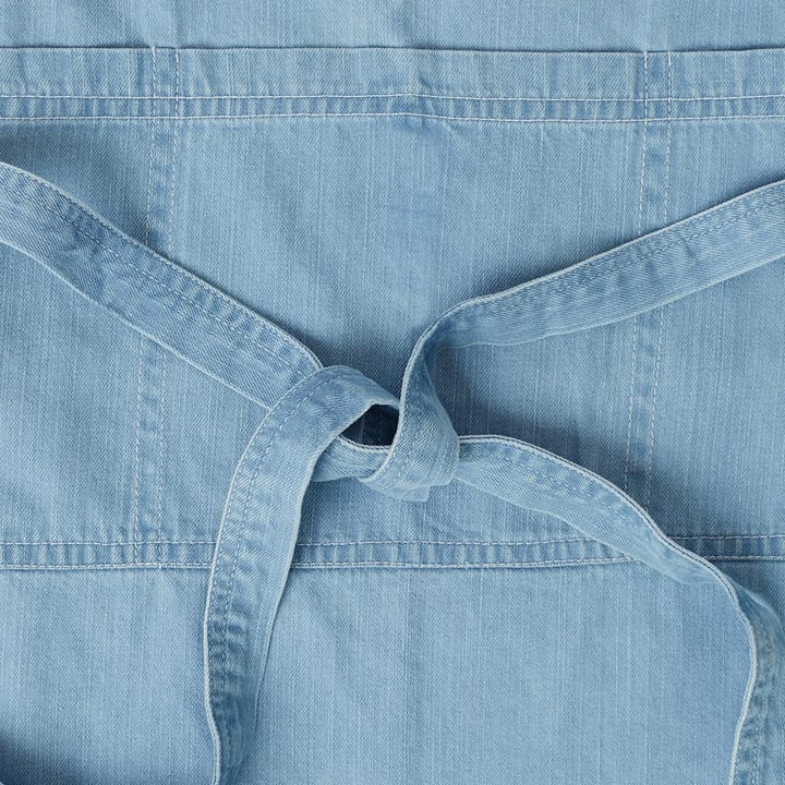 Delantal Washed denim 80x105 cm, Light blue Denim Lexington