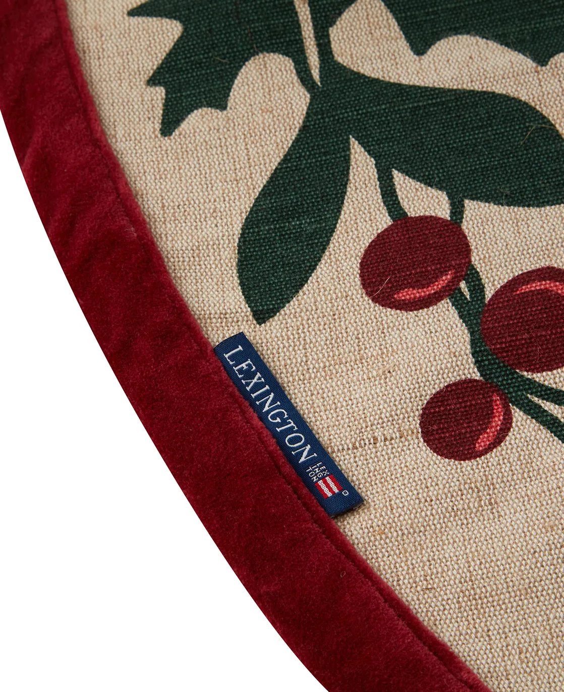 Faldón para árbol de Navidad Jute Cotton Christmas Tree Ø110 cm, Beige Lexington