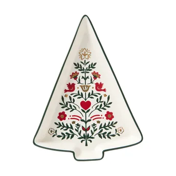 Fuente de servir Christmas Tree - Multicolor, 15,2x11x1,6 cm - Lexington