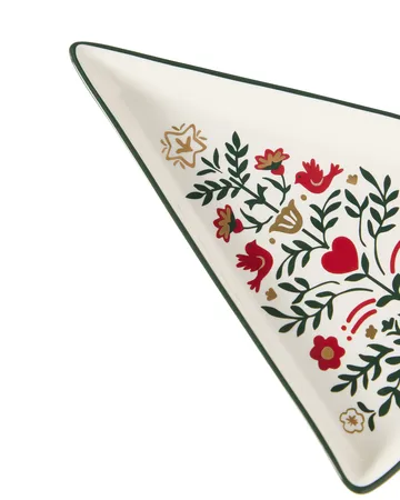 Fuente de servir Christmas Tree - Multicolor, 15,2x11x1,6 cm - Lexington