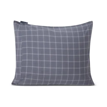 Funda de almohada Checked Pinpoint Oxford 50x60 cm - Dove - Lexington