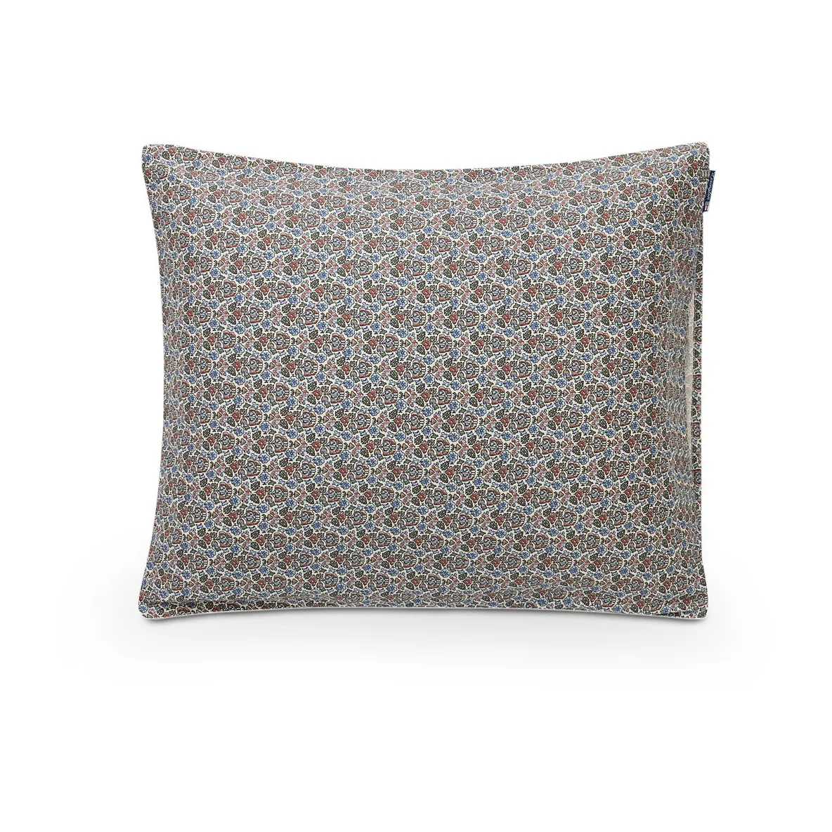 Funda de almohada de algodón Printed flowers 50x60 cm, Beige Multicolor Lexington