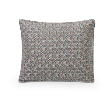 Funda de almohada de algodón Printed flowers 50x60 cm - Beige Multicolor - Lexington