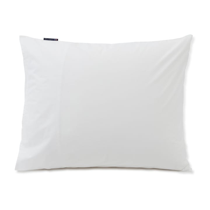 Funda de almohada Deco Pleats Cotton Poplin 50x60 cm - White - Lexington