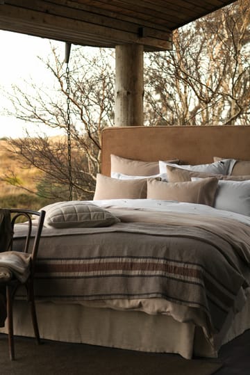 Funda de almohada Herringbone Flanell 50x60 cm - Beige-off white - Lexington