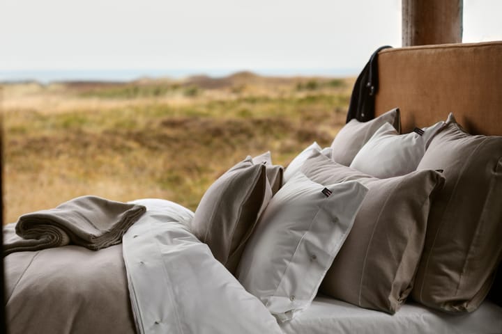 Funda de almohada Herringbone Flanell 50x60 cm, Beige-off white Lexington