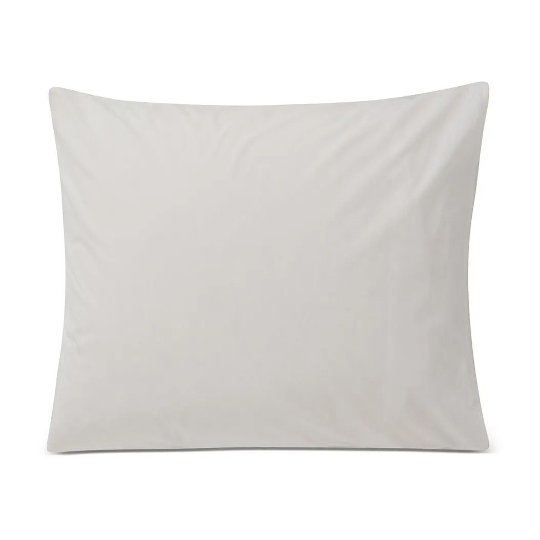 Funda de almohada Holiday Printed Organic Cotton 50x60 cm, Blanco-verde-rojo Lexington
