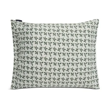 Funda de almohada Holly Printed Cotton Sateen 50x60 cm - Blanco-verde - Lexington