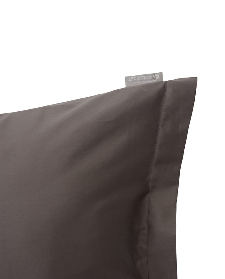Funda de almohada Hotel Cotton Sateen 50x90 cm, Charcoal grey Lexington