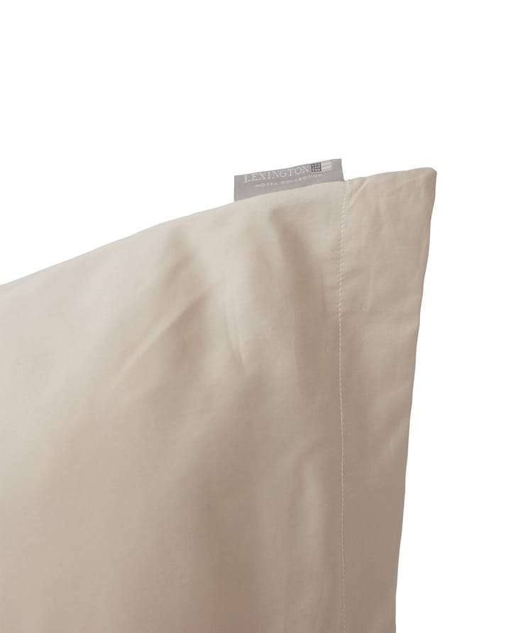 Funda de almohada Hotel Cotton Sateen 50x90 cm, Light sand Lexington