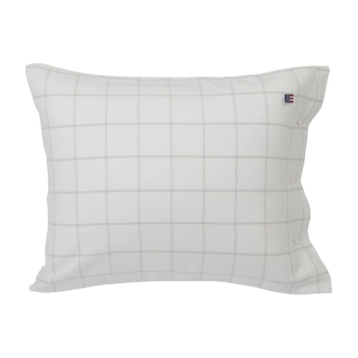 Funda de almohada Hotel Light Flannel 50x60 cm - blanco-beige claro - Lexington