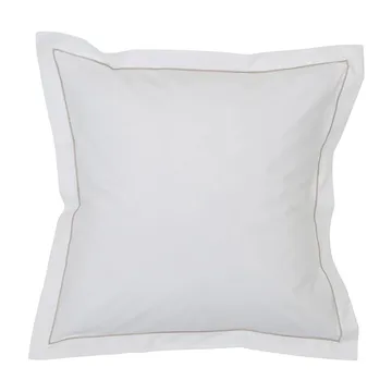 Funda de almohada Hotel Percale 65x65 cm - blanco-beige claro - Lexington