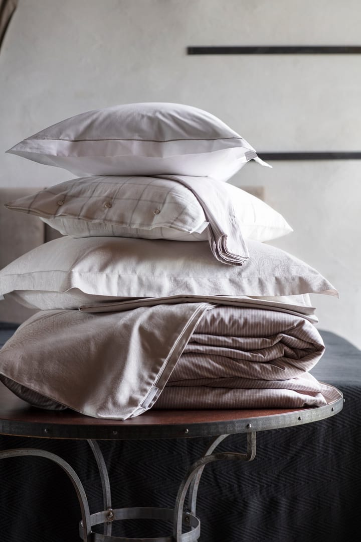 Funda de almohada Hotel Percale 65x65 cm, blanco-beige claro Lexington