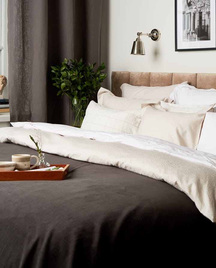 Funda de almohada Hotel Percale 65x65 cm, blanco-beige claro Lexington