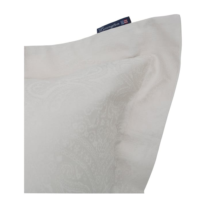 Funda de almohada Hotel Sateen Jacquard 50x90 cm, beige claro Lexington
