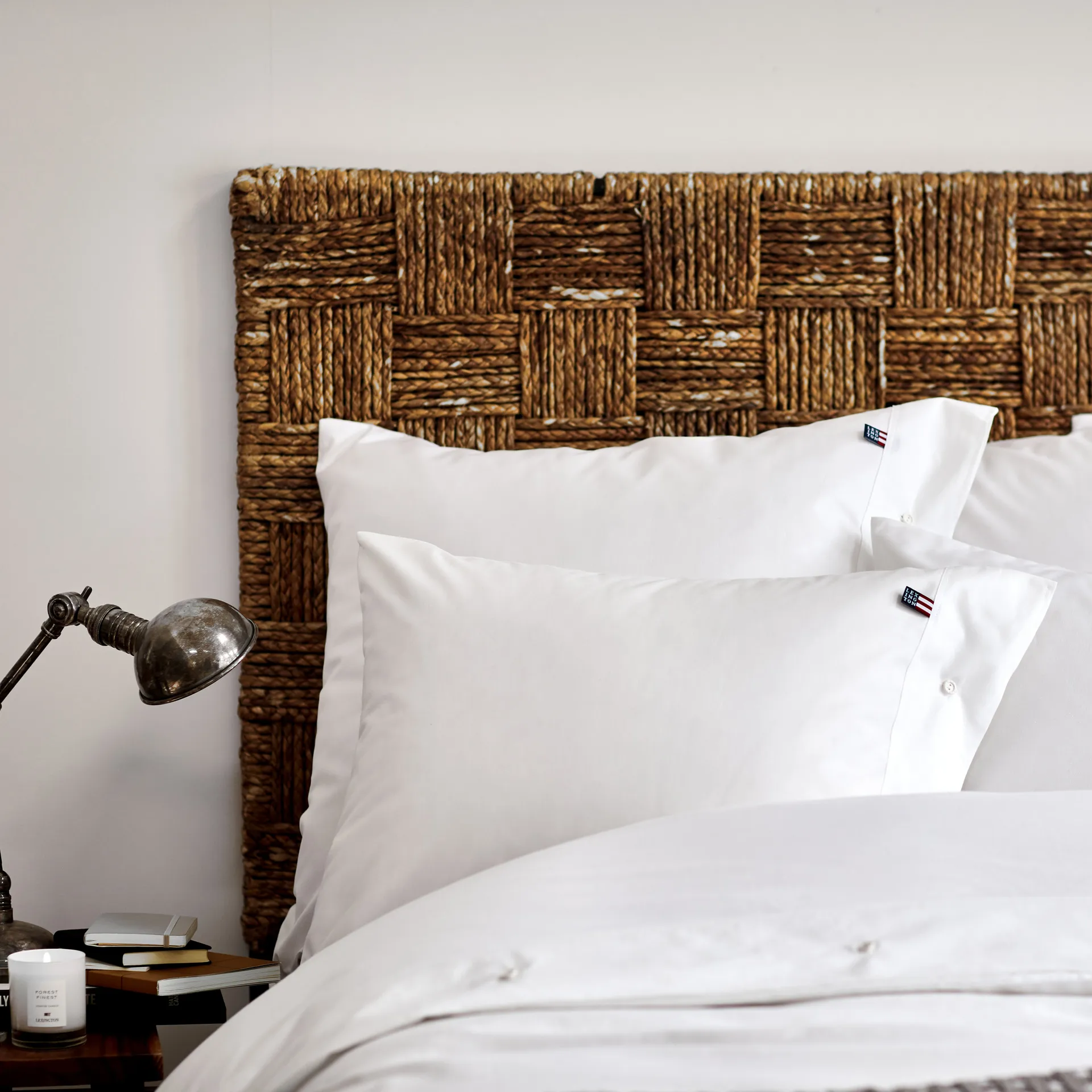 Funda de almohada Icons Pin Point 50x60 cm, White Lexington