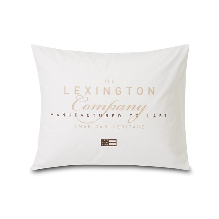 Funda de almohada Lexington Poplin 50x60 cm - blanco - Lexington