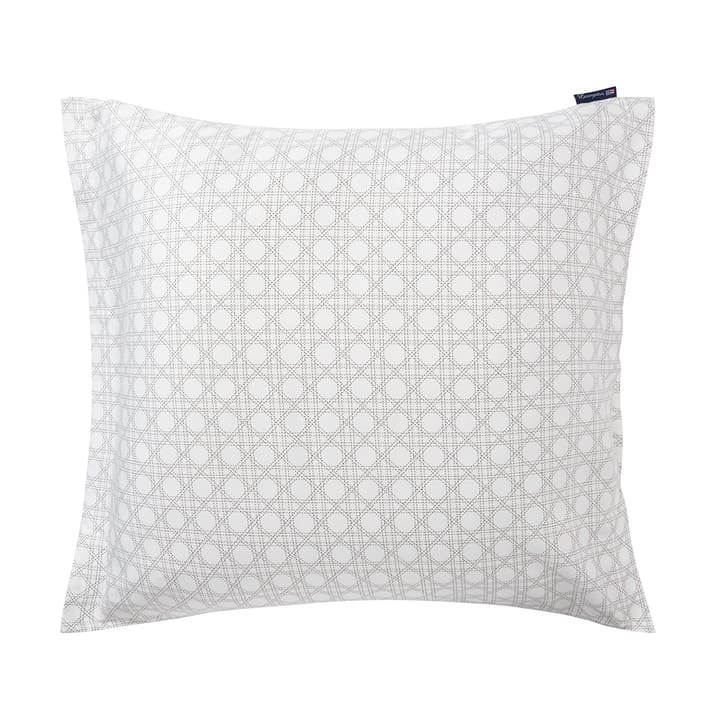 Funda de almohada Rattan Printed 65x65 cm, White Lexington
