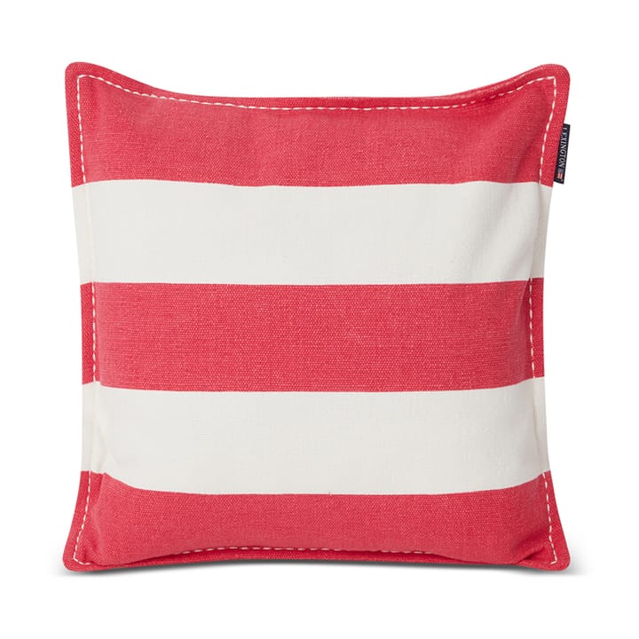 Funda de cojín Btapa Stripe Printed 50x50 cm - Rosa-blanco - Lexington