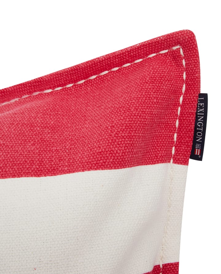 Funda de cojín Btapa Stripe Printed 50x50 cm, Rosa-blanco Lexington