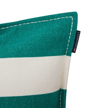 Funda de cojín Btapa Stripe Printed 50x50 cm - Verde-blanco - Lexington
