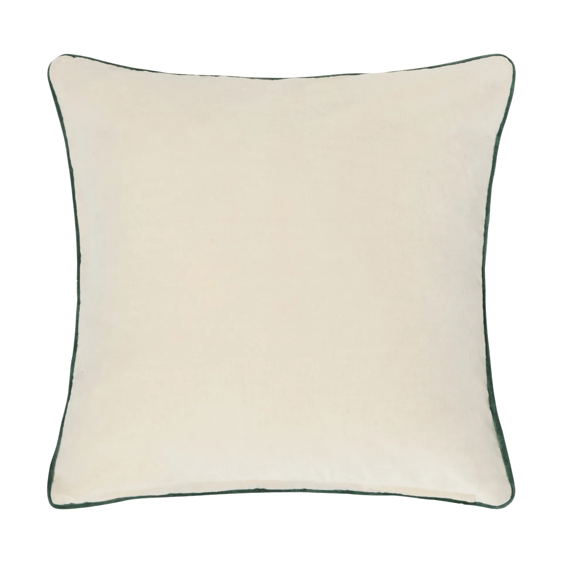 Funda de cojín Christmas Tree velvet, Light beige-multi, 50x50 cm Lexington