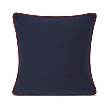 Funda de cojín Evening Skis Org Cotton Twill 50x50 cm - Dark blue-white multi - Lexington