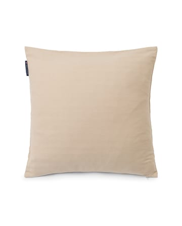 Funda de cojín Herringbone Cotton Flanell 50x50 cm - Light beige - Lexington