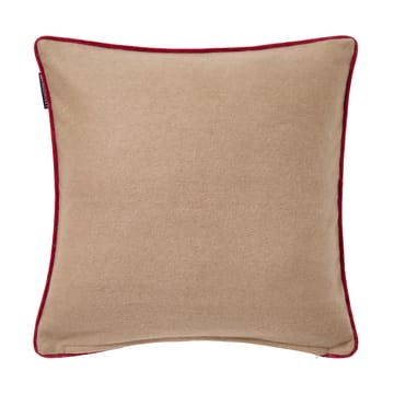 Funda de cojín Holiday House mezcla de lana 50x50 cm - Beige-multi - Lexington