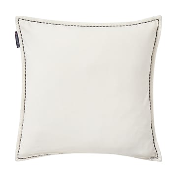 Funda de cojín House de algodón aterciopelado ecológico 50x50 cm - White-multi - Lexington