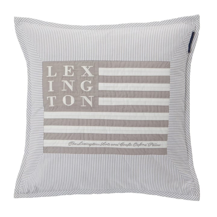 Funda de cojín Icons Arts & Crafts 50x50 cm - Grey-white - Lexington