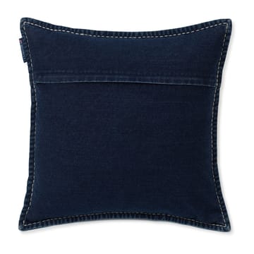 Funda de cojín Lazy Days Denim Twill Cotton 50x50 cm - Denim blue - Lexington