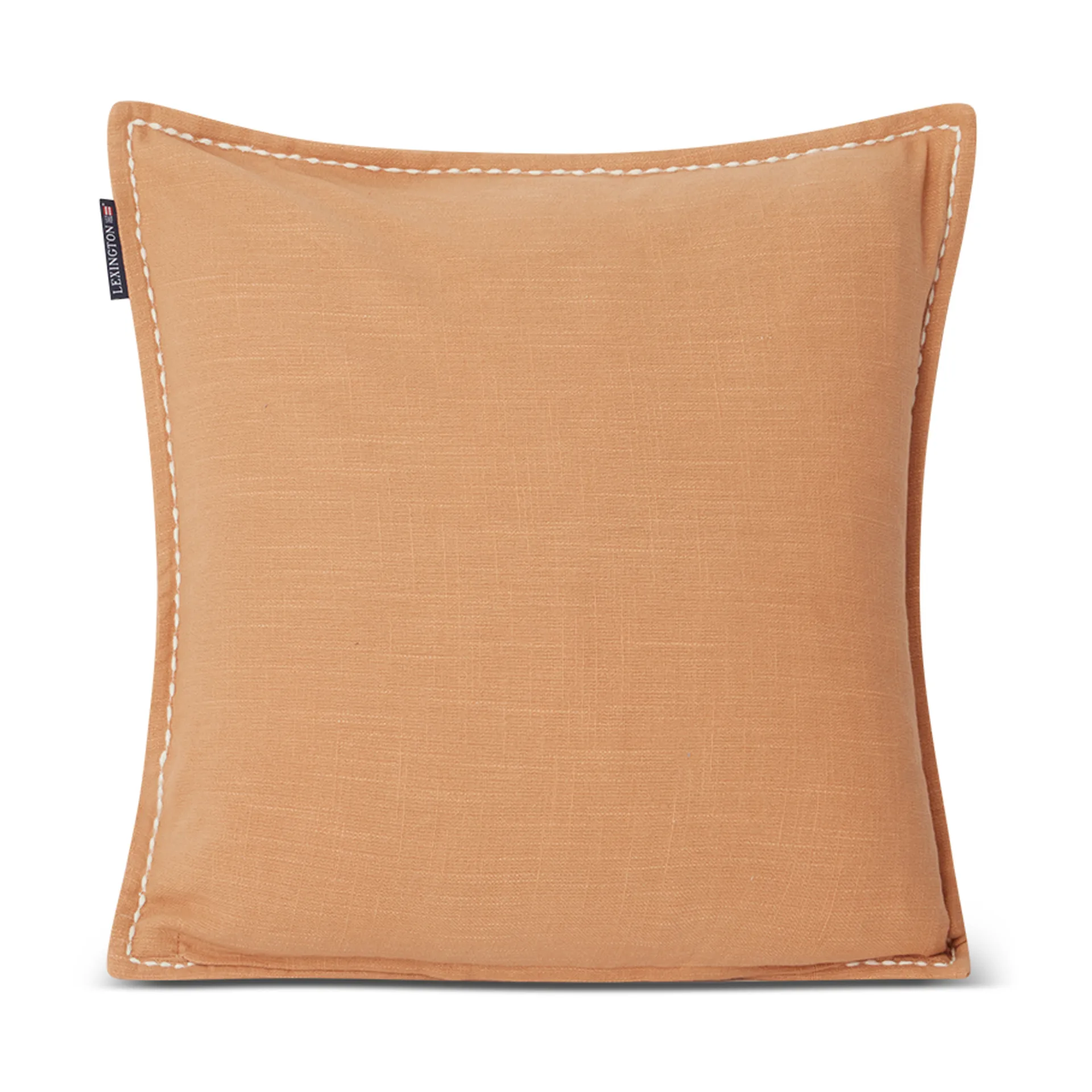 Funda de cojín Life's A Beach Embroidered 50x50 cm, Beige-blanco Lexington