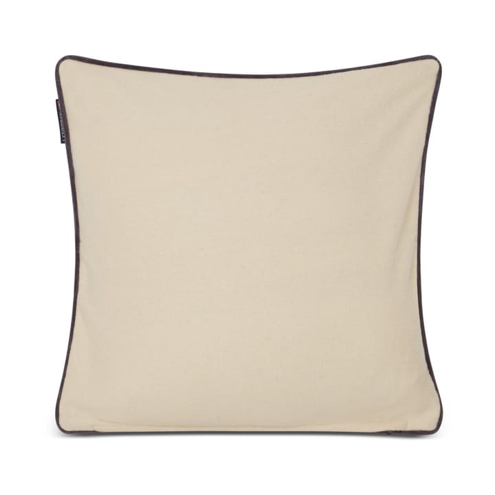 Funda de cojín Merry Christmas Wool Mix 50x50 cm, White-green-beige Lexington