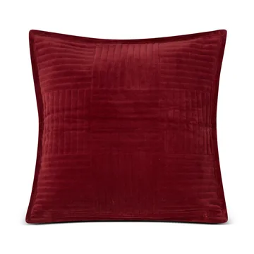 Funda de cojín Quilted Velvet Star 50x50 cm - Rojo - Lexington