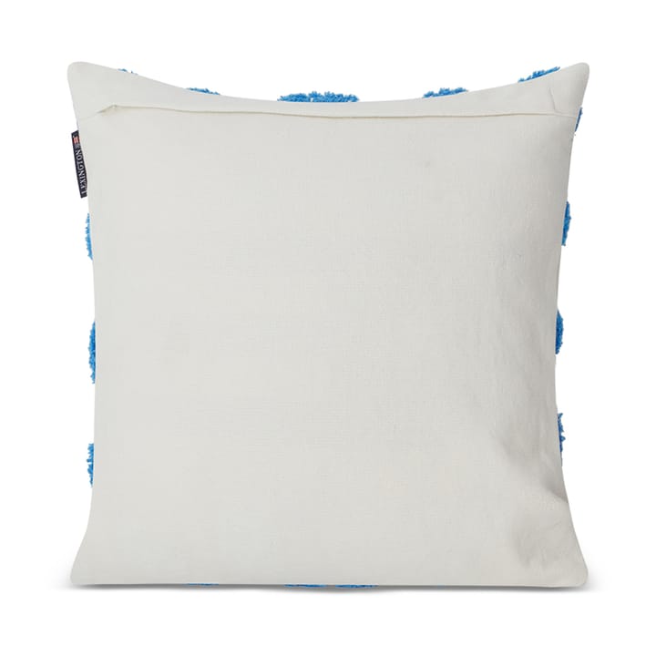 Funda de cojín Rug Graphic Canvas 50x50 cm, Azul-blanco Lexington