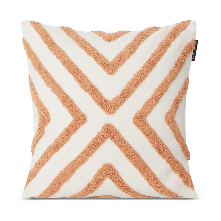 Funda de cojín Rug Graphic Canvas 50x50 cm - Blanco-beige - Lexington